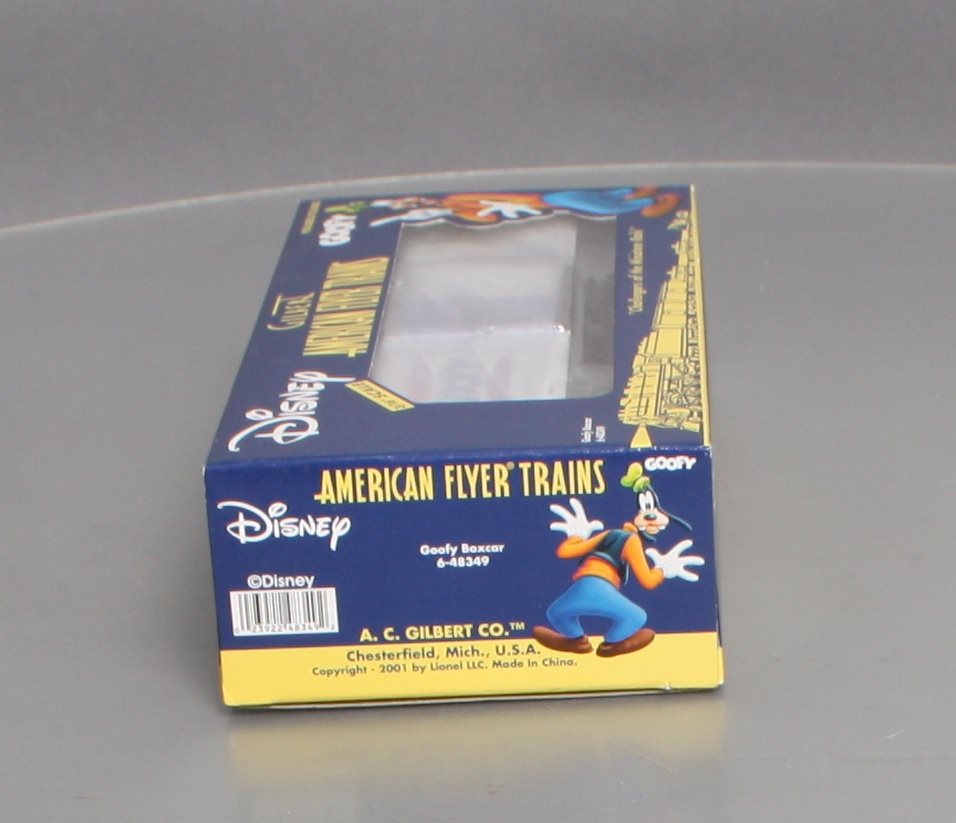 American Flyer 6-48349 S Gauge Disney Goofy Box Car NIB