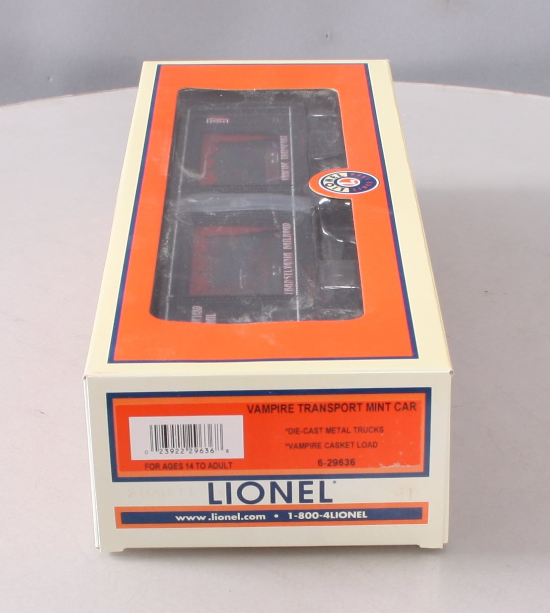 Lionel 6-29636 O Gauge Vampire Transport Mint Car LN/Box