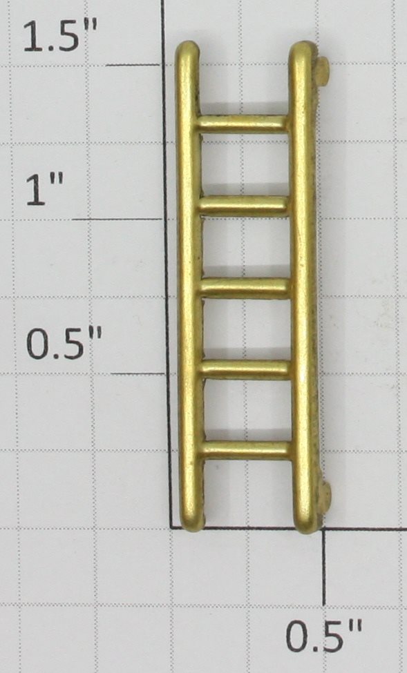 Lionel 816-3 5-Rung Ladder Brass O Gauge Freight Cars & Tenders