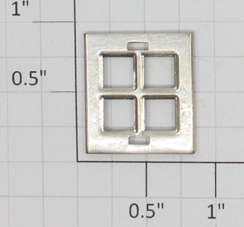 Lionel 817-12 Nickel Caboose Window Frame