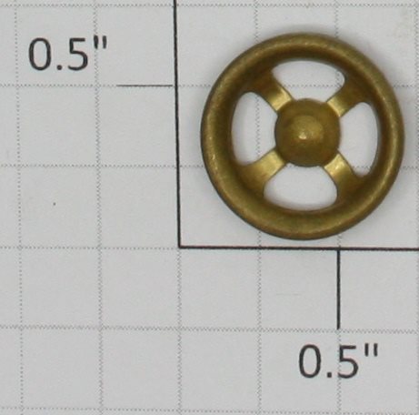 Lionel 816-26 Prewar Brass Hopper Chute Wheel