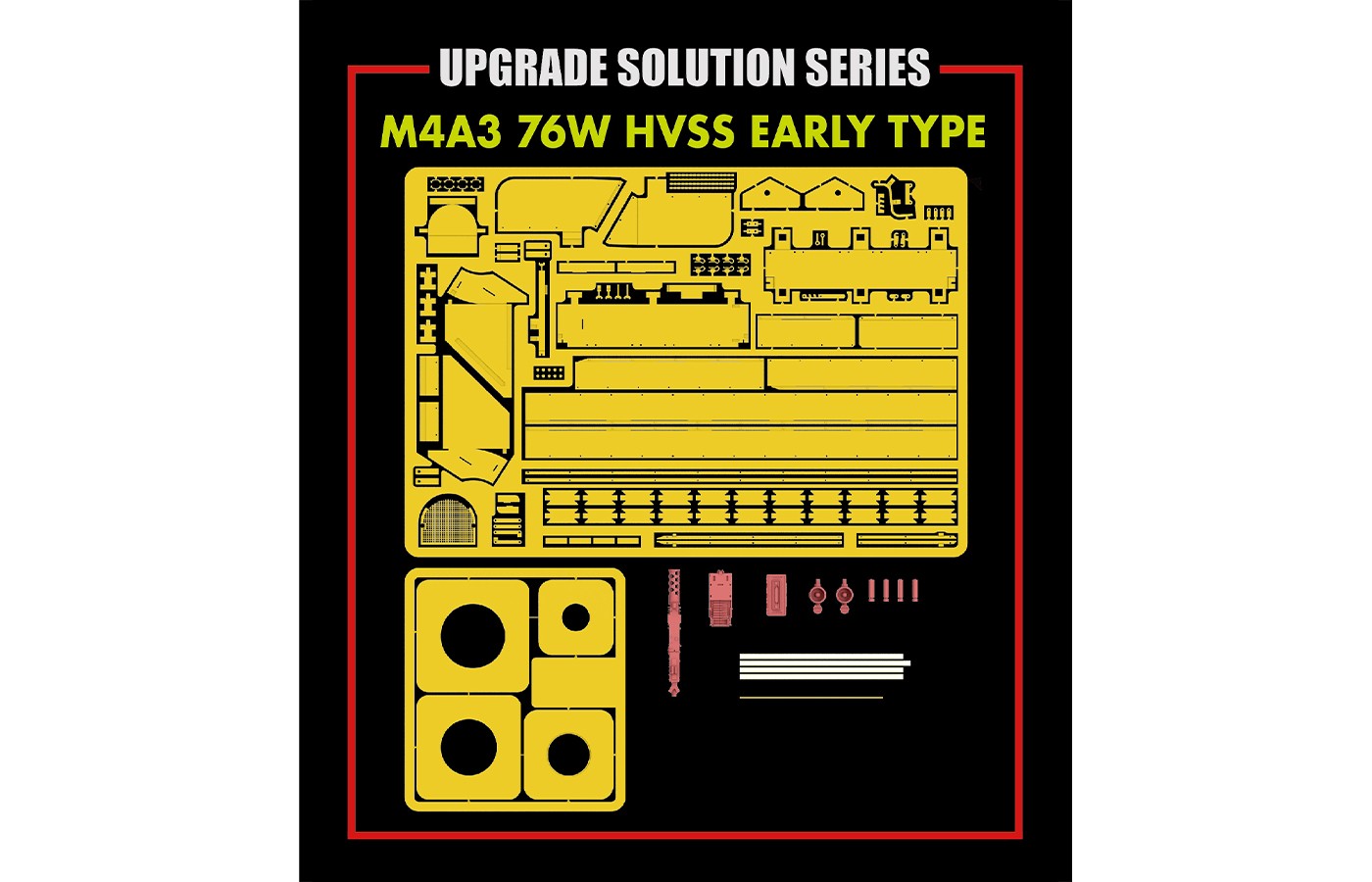 Rye Field Models RM-2026 1:35 M4A3 76W HVSS Early Type Resin Kit