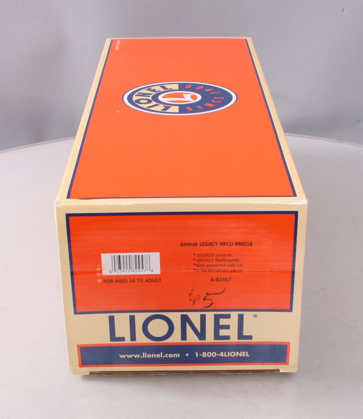 Lionel 6-82457 Amtrak F40PH Nonpowered "CABBAGE" Diesel Locomotive #90218