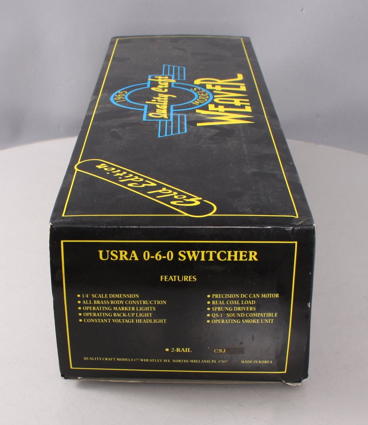 Weaver CNJ USRA 0-6-0 Diesel Switcher #104 LN/Box