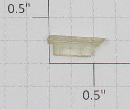 Lionel 2343-10 Left Hand Clear Raised Number Marker Lens/Number Board
