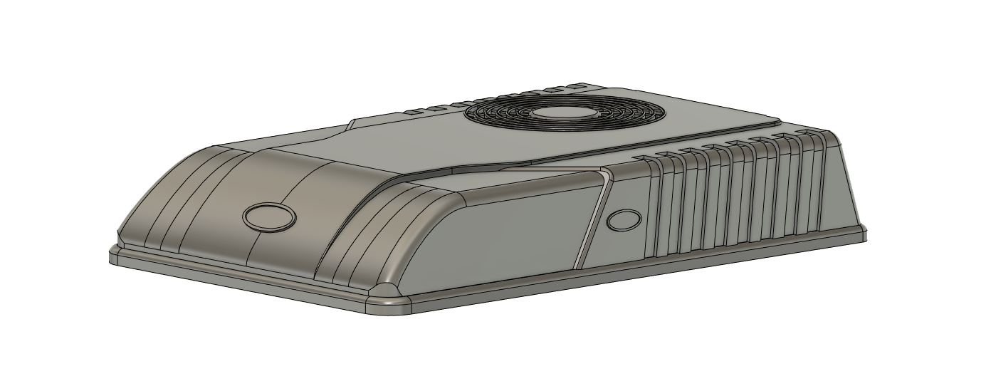 CMR Products 417-3505 HO Undecorated Low Profile RV Style Air Conditioner Unit