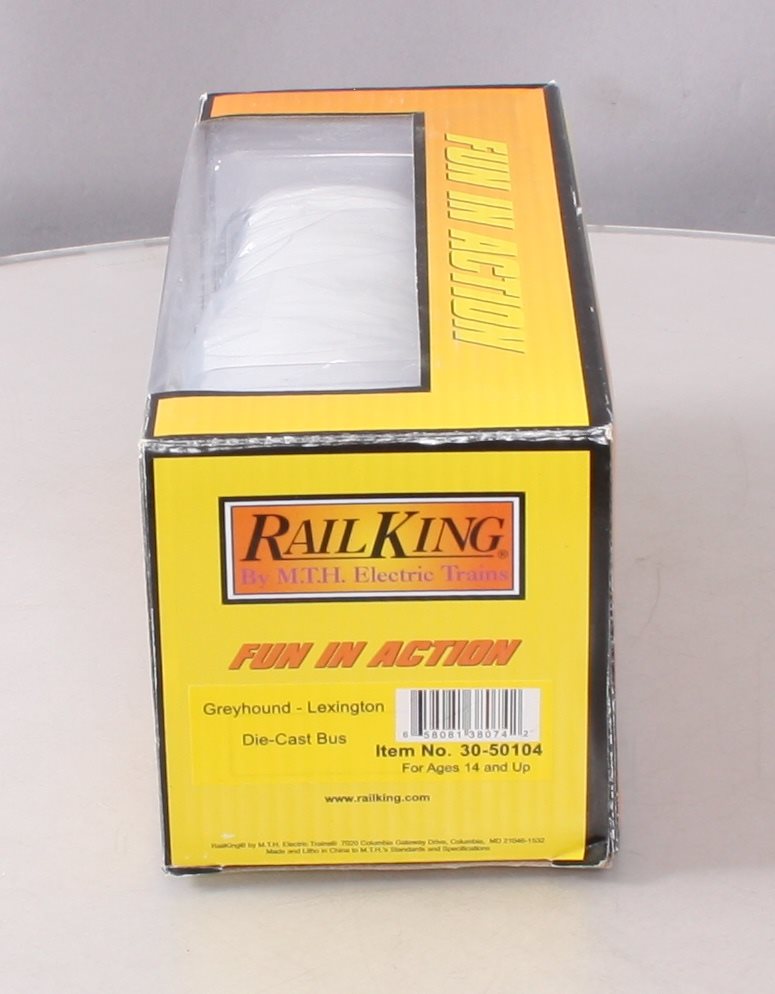MTH 30-50104 O Greyhound Lines Bus - Diecast