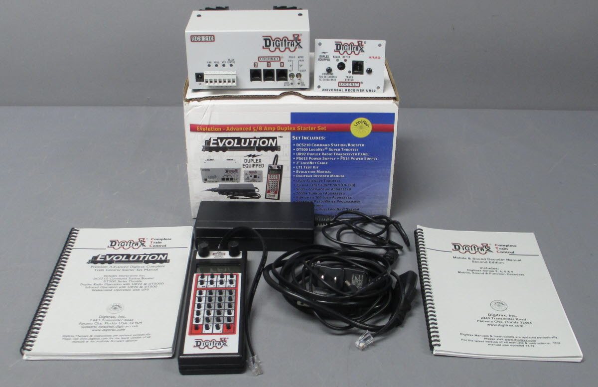 Digitrax EVOD HO Evolution Advanced 5A/8A Duplex Starter Set