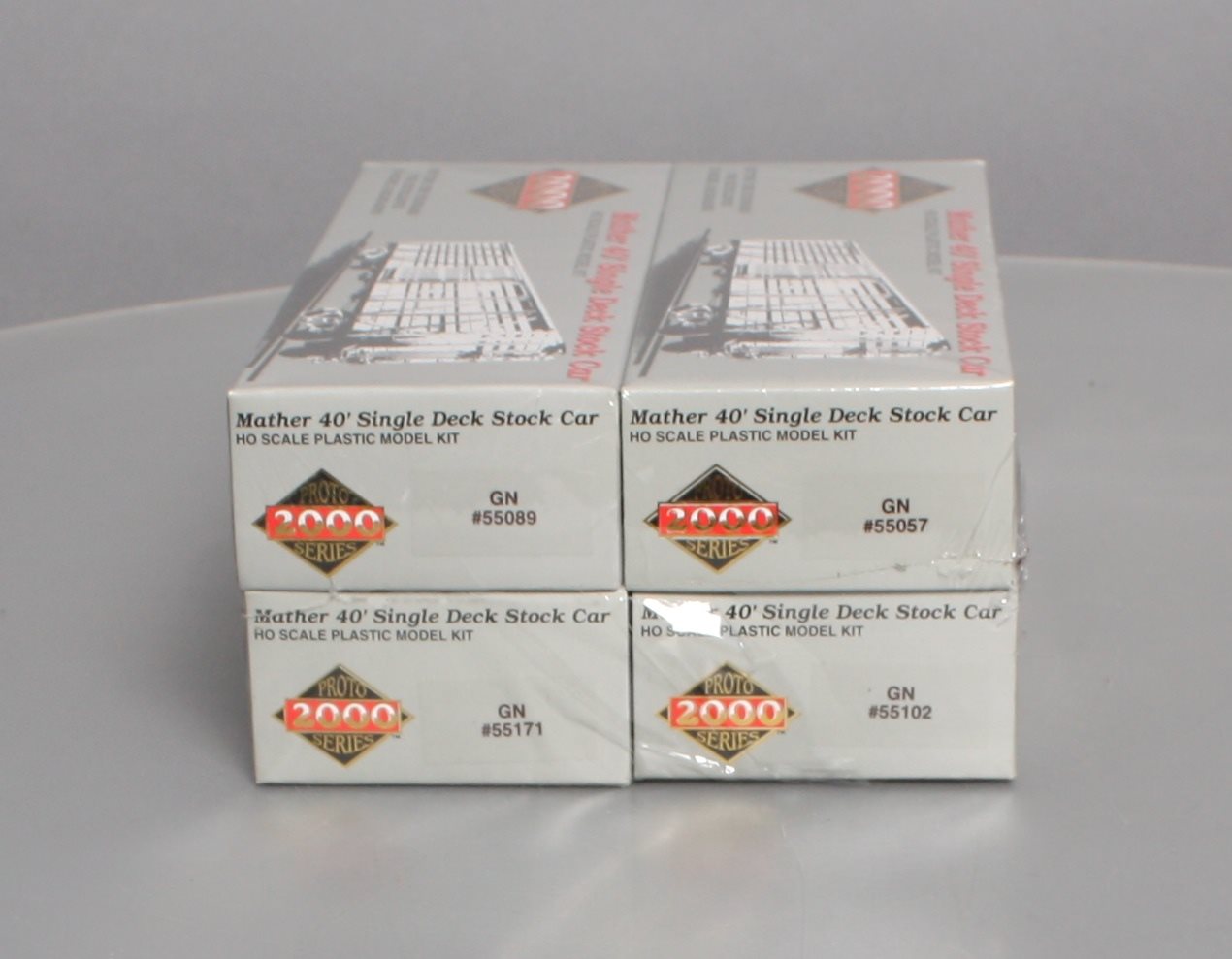 Proto 2000 21208 HO Scale Great Northern Stock Cars (Pack of 4)