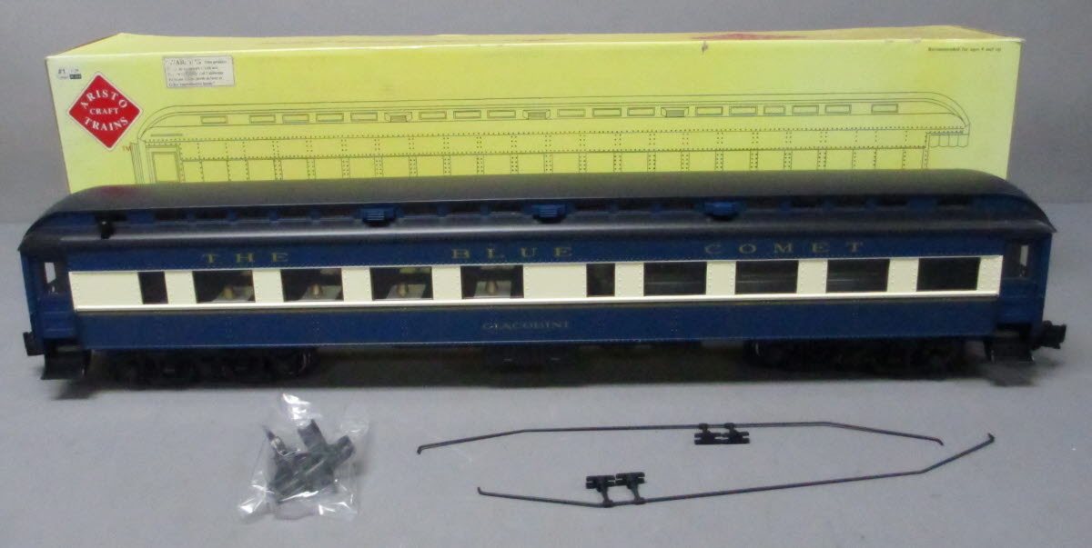Aristo-Craft 31519 G Scale The Blue Comet "Giacobini" Pullman Passenger Car LN/Box
