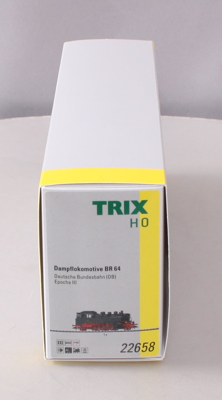 Trix 22658 HO Scale Deutsche Bahn Class 64 Steam Locomotive #64026 LN/Box