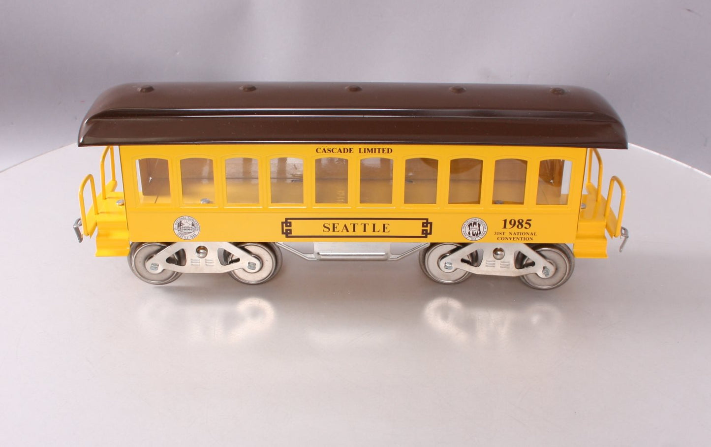 McCoy Standard Gauge 1985 TCA Seattle Cascade Limited Passenger Car EX