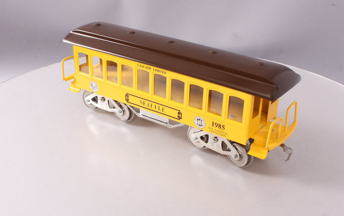 McCoy Standard Gauge 1985 TCA Seattle Cascade Limited Passenger Car EX