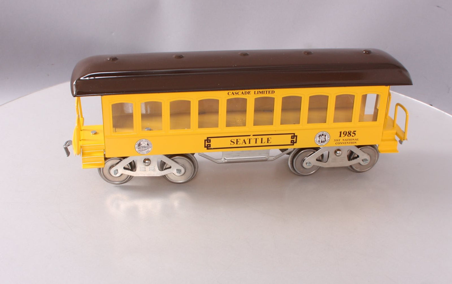 McCoy Standard Gauge 1985 TCA Seattle Cascade Limited Passenger Car EX