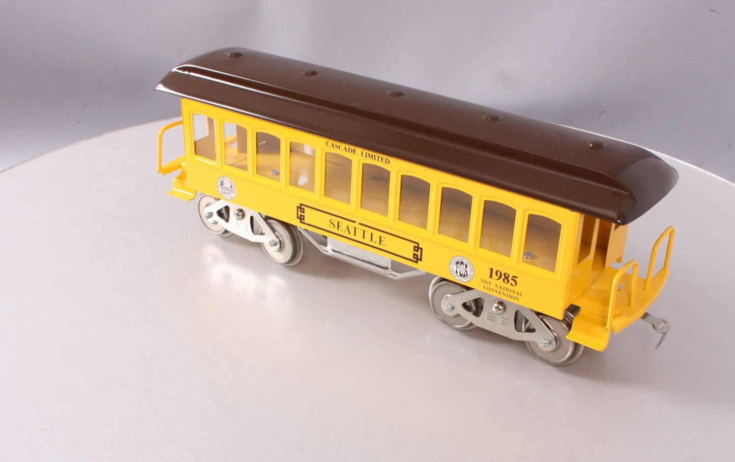 McCoy Standard Gauge 1985 TCA Seattle Cascade Limited Passenger Car EX