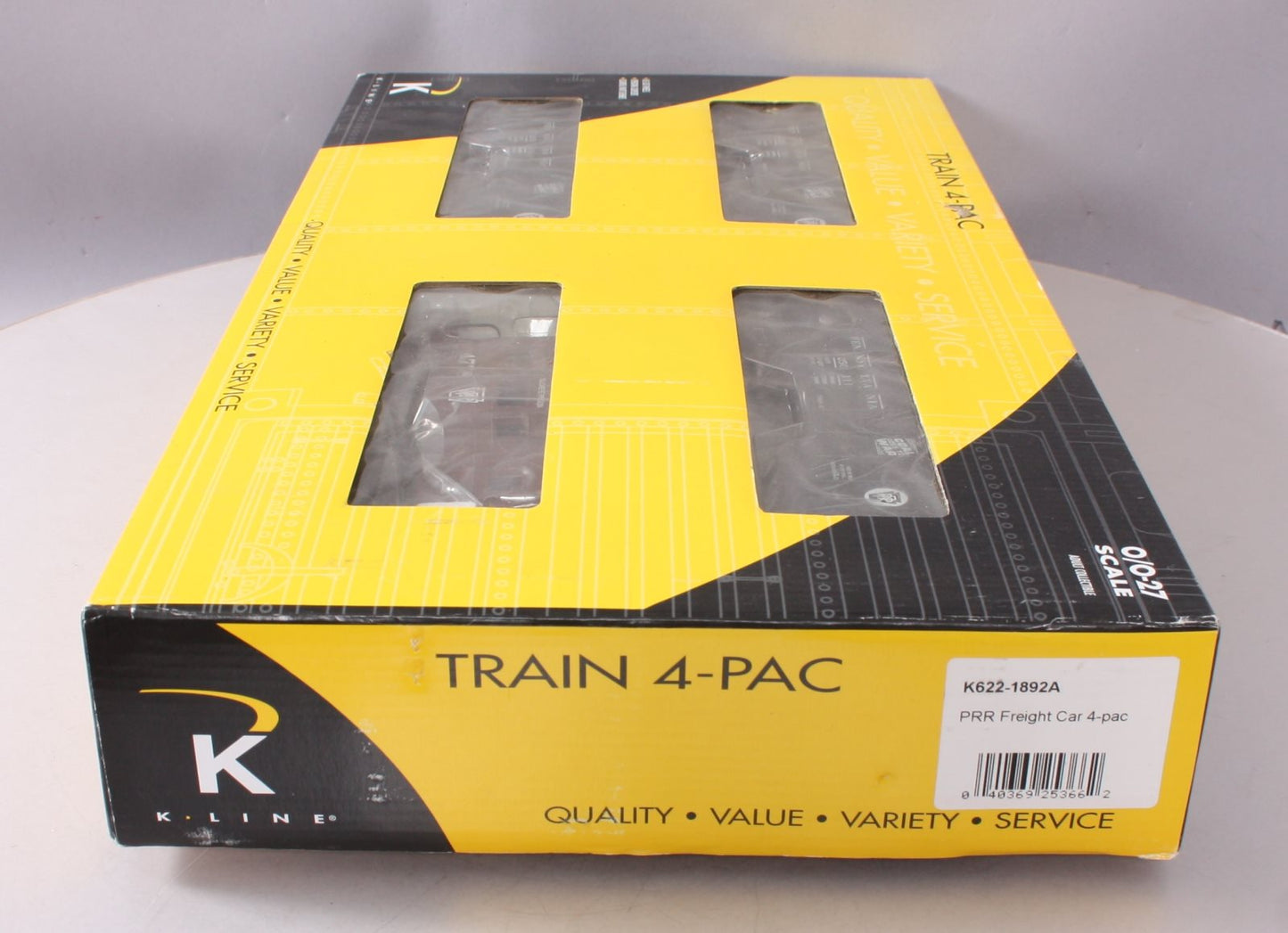 K-Line K622-1892A Pennsylvania RR Freight 4-Car Set EX/Box