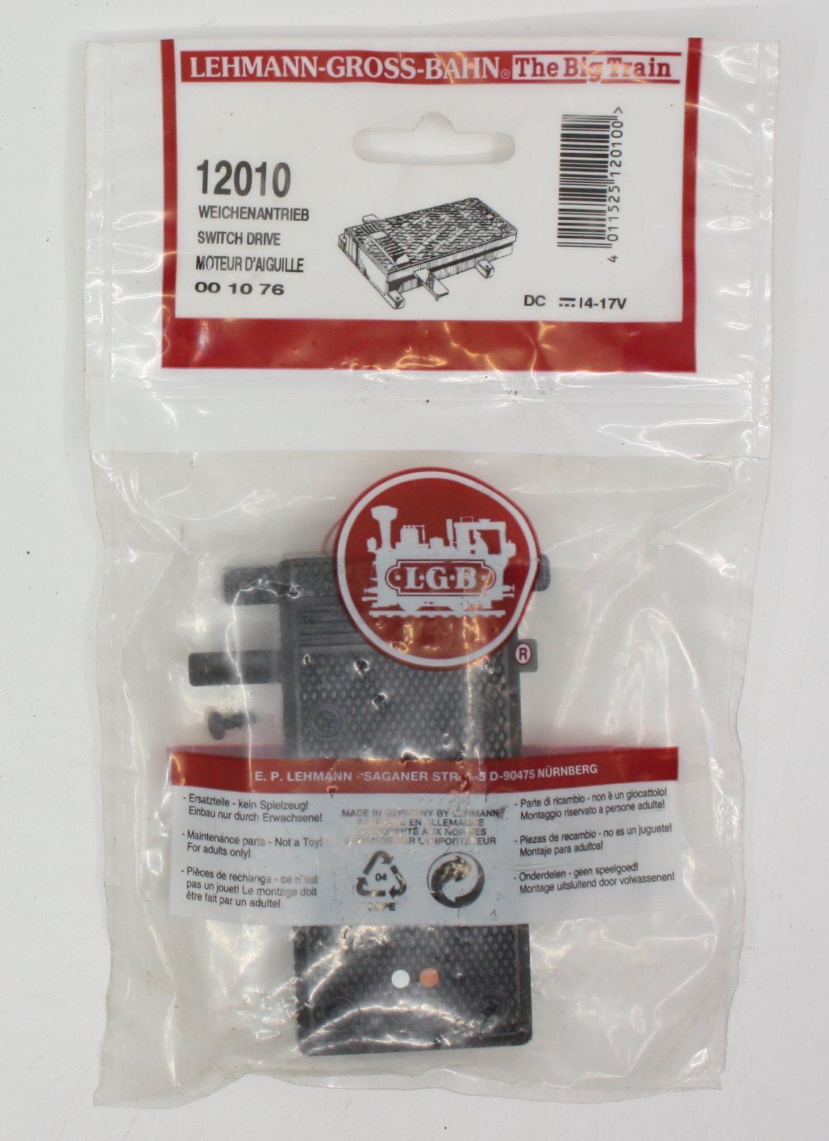 LGB 12010 EPL Turnout Drive Motor Switch Drive