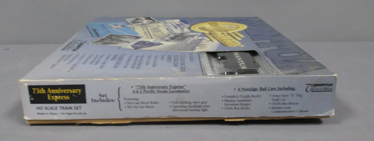 Mantua HO 75th Anniversary Express Train Set