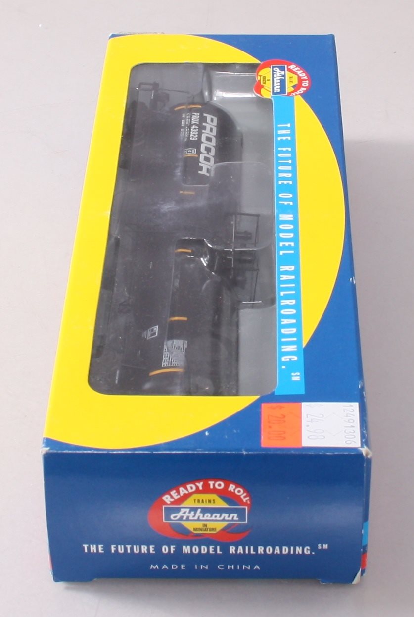 Athearn 94256 HO Scale Procor 30k Gallon Ethanol Tank Car #43929 LN/Box