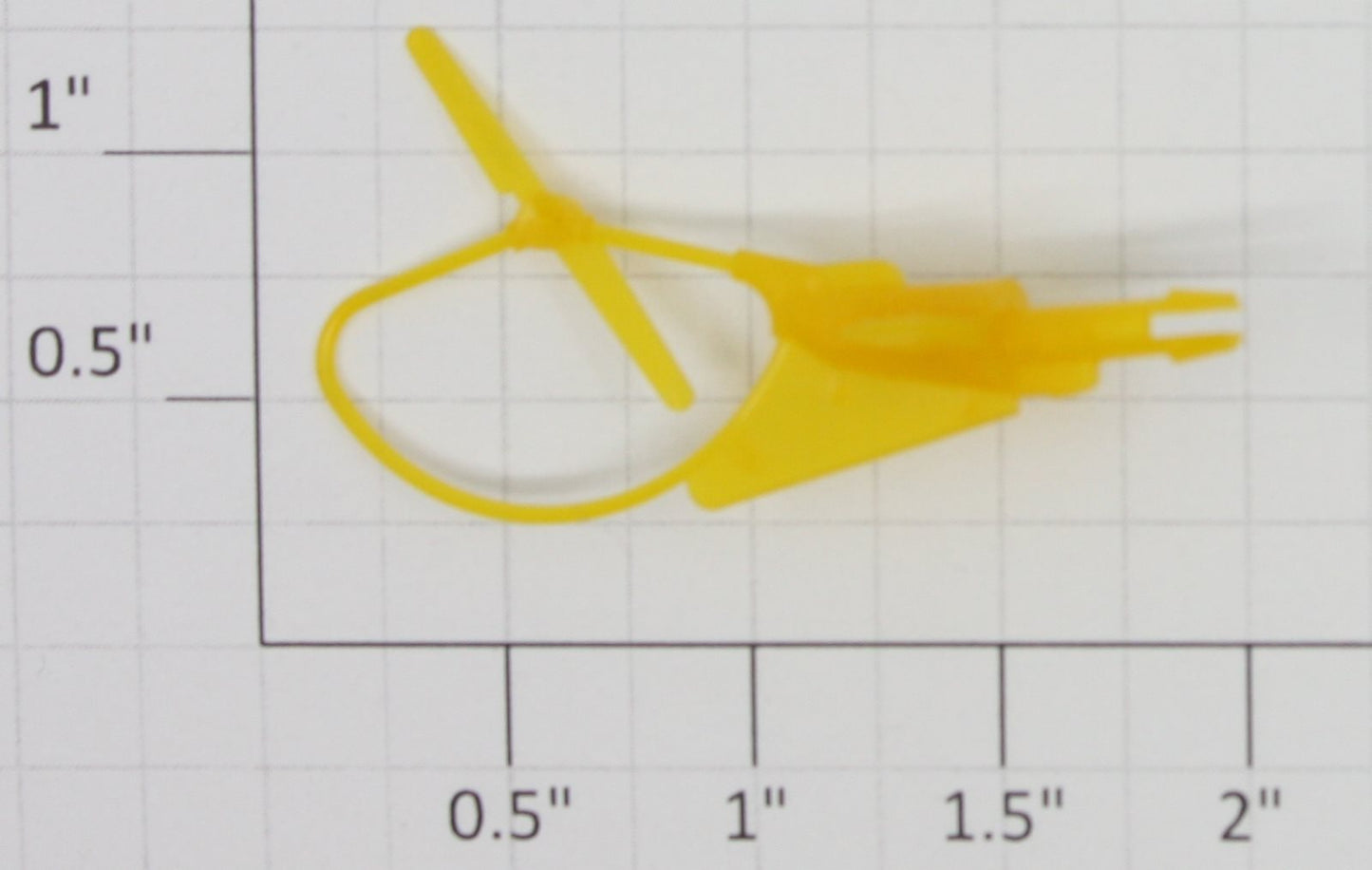 Lionel 3419-44 Yellow Translucent Helicopter Tail Section
