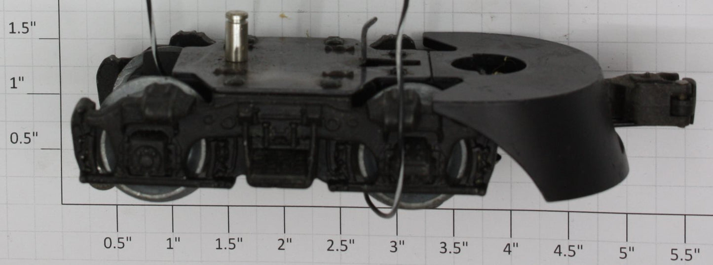 Lionel 8652-70 Black Front Collector Truck Assembly