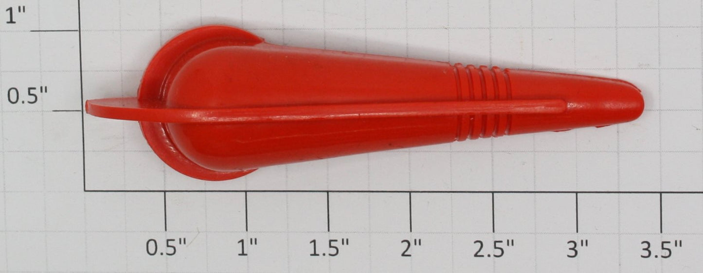 Lionel 1011-24 Red-Orange Control Handle - No Compression Spring
