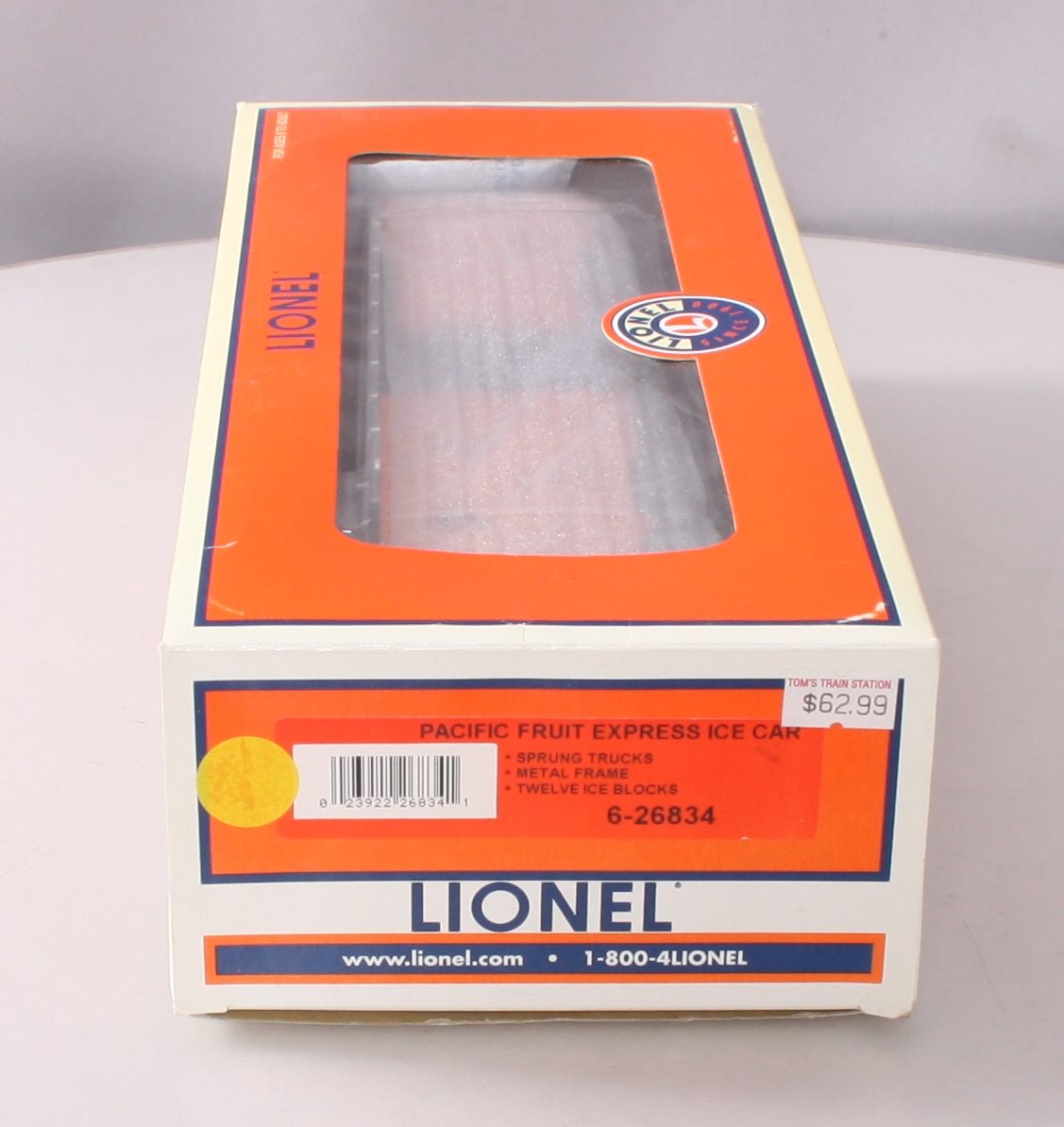Lionel 6-26834 O Gauge Southern Pacific Pacific Fruit Express Ice Car #20042