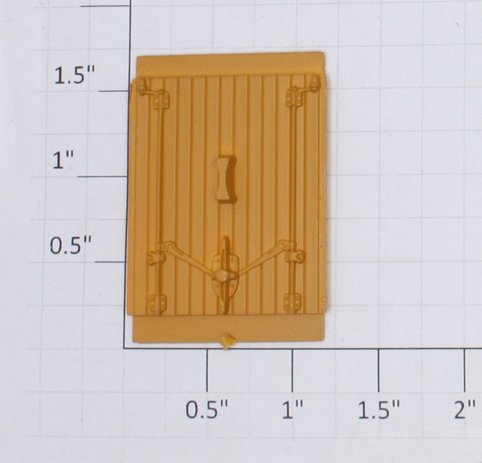 Lionel 9853-12 Yellow Cracker Jack Billboard Reefer Car Door