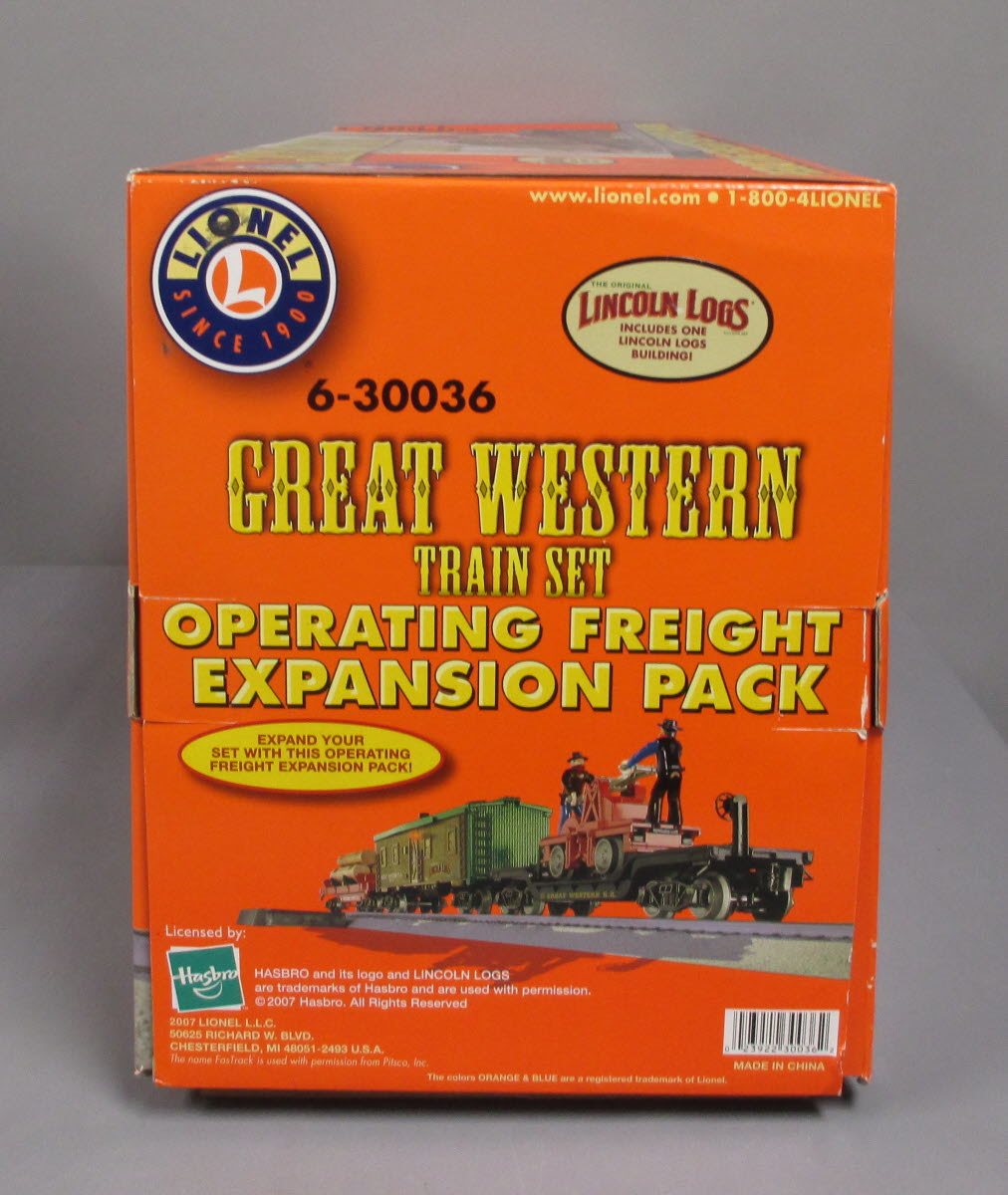 Lionel 6-30036 Great Western Expansion Pack Set LN/Box