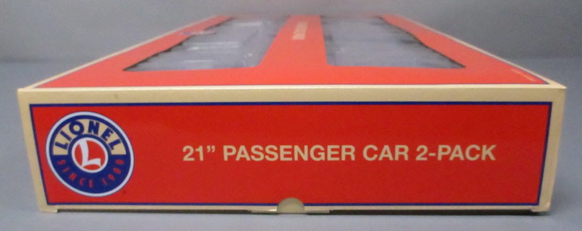 Lionel 1927040 O Santa Fe 21 Passenger Car #2 (Pack of 2) LN/Box