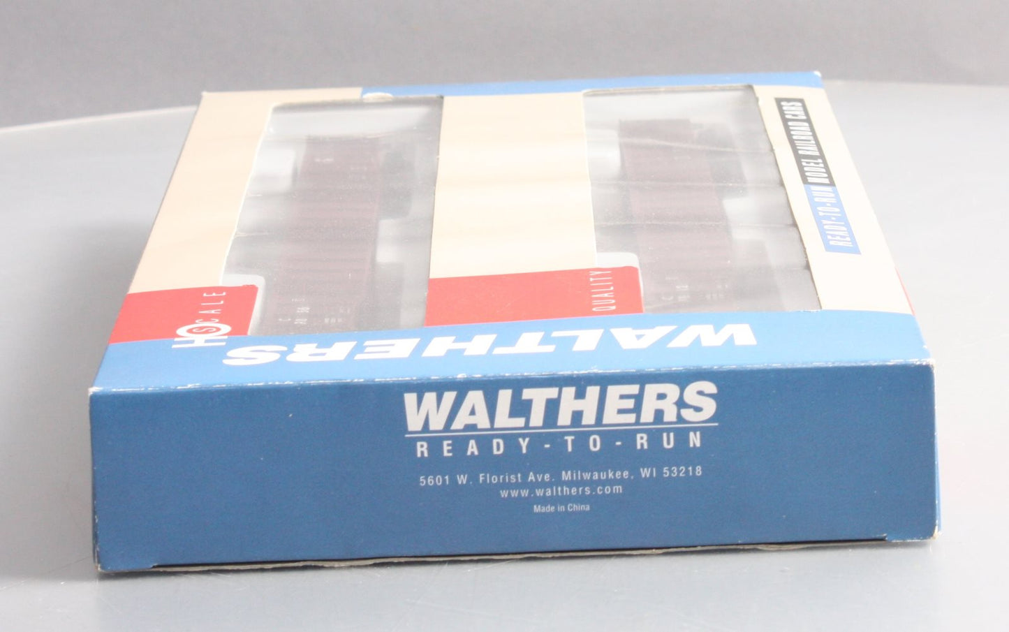 Walthers 932-23278 HO Scale Conrail 65' Mill Gondola Cars (Pack of 2) EX/Box