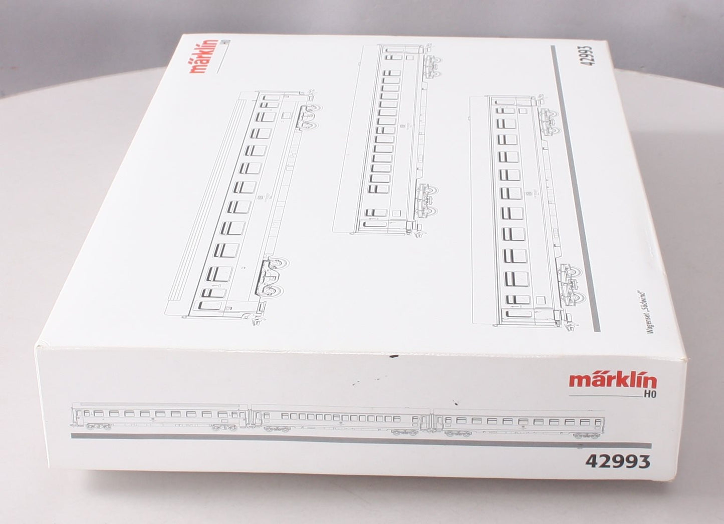 Marklin 42993 HO Deutsche Bahn South Wind Passenger Car Set EX/Box