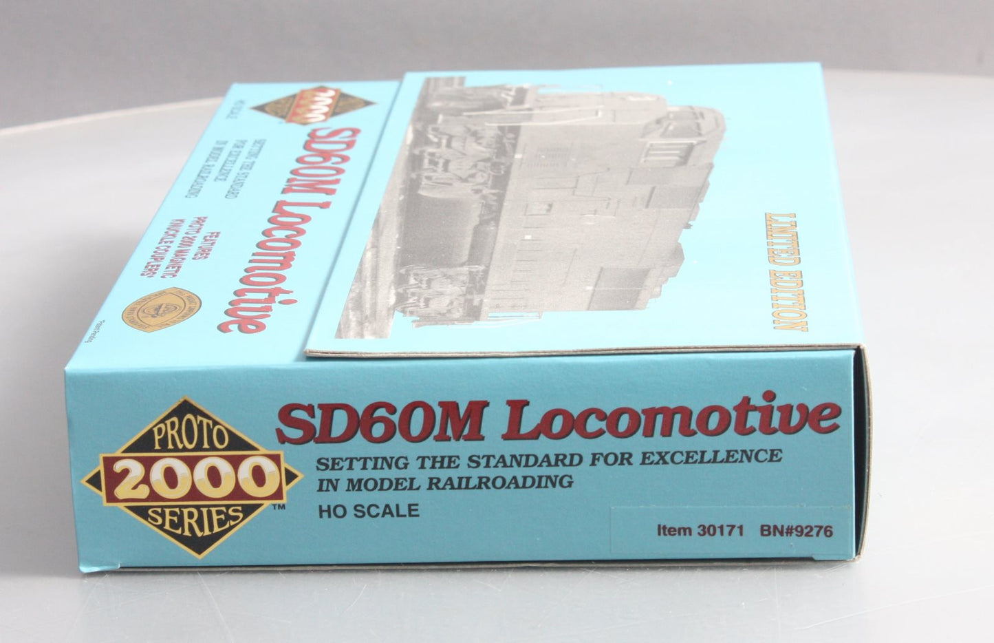 Proto 2000 30171 HO Burlington Northern SD60M Diesel Locomotive #9276 NIB