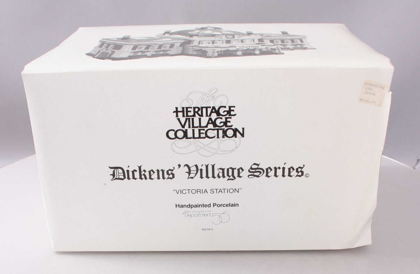 Dept 56 5574-3 Dickens Village Series: Victoria Station LN/Box