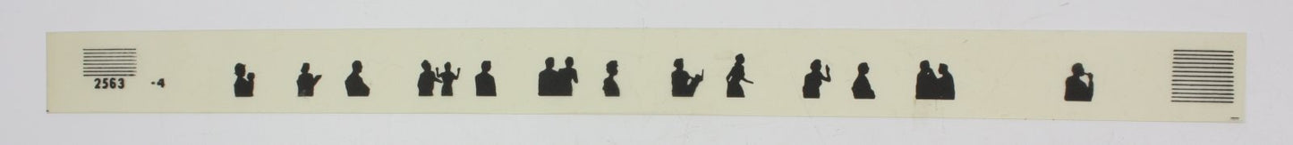 Lionel 2563-4 Left Hand Santa Fe Aluminum Passenger Car Window Strip