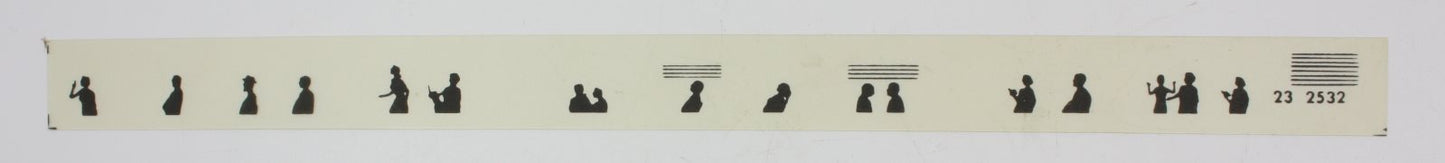 Lionel 2532-23 Right Hand Silver Range Window Strip