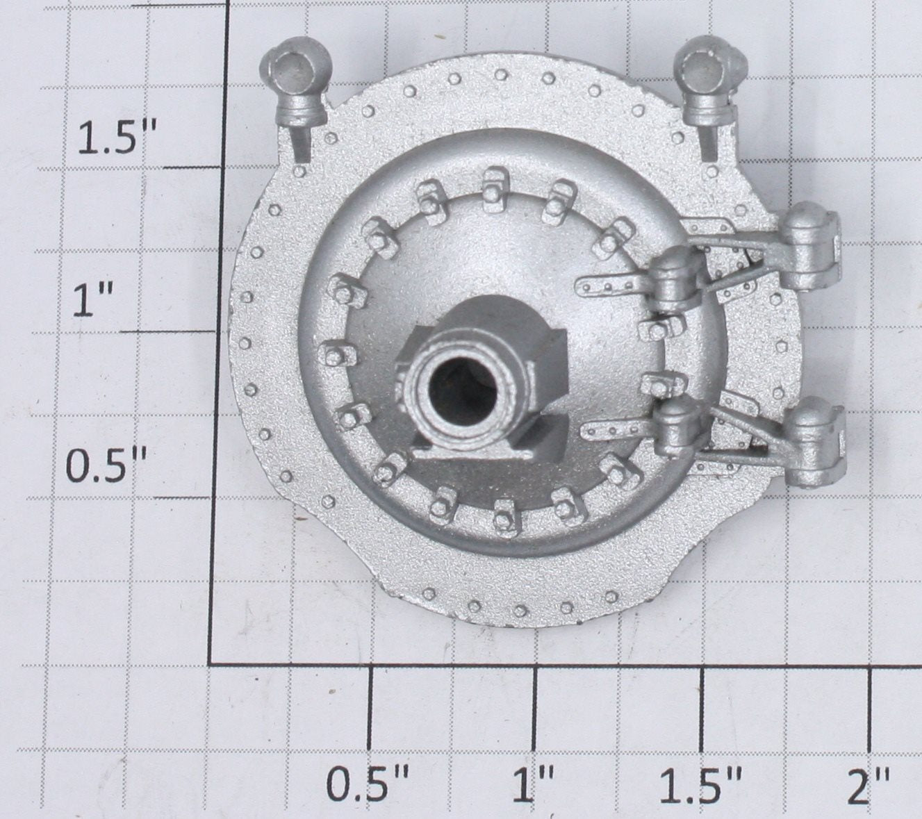 Lionel 8600-14 Silver Non-Opening Boiler Front