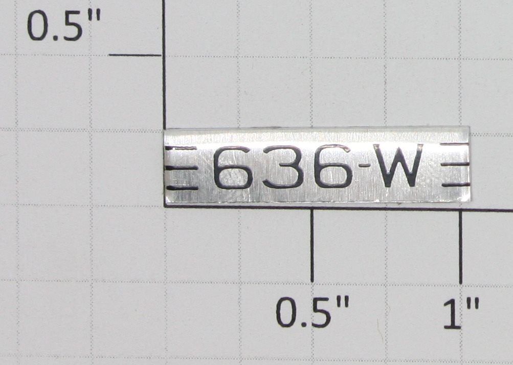 Lionel 636-W Sideplate 636-W