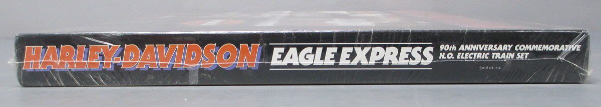 Harley Davidson HO Scale Eagle Express 90th Anniversary Electric Train Set MT/Box