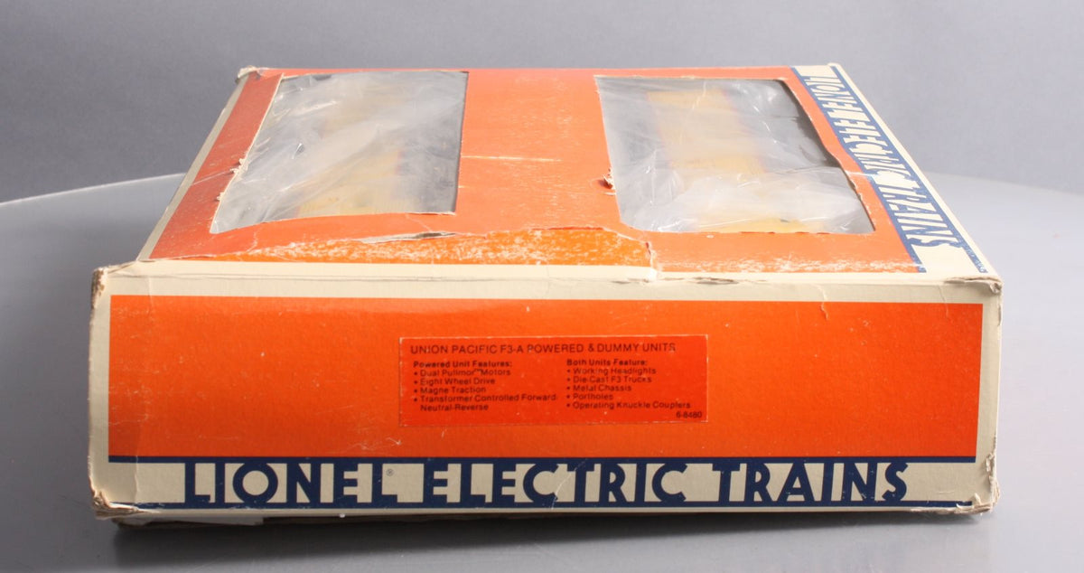 Lionel 6-8480 O Union Pacific Powered and Dummy F3 AA Diesel Set #8480/8482 LN/Box