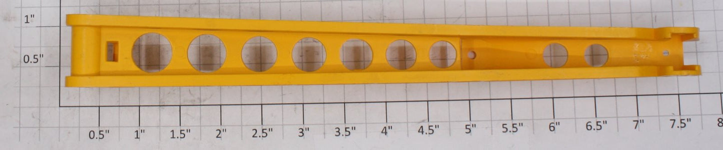 Lionel 2316-24 Plastic Yellow Crane Boom Only No Pulley, Hook, or Elevating Nut