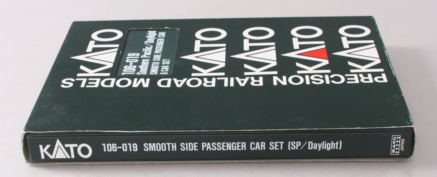 Kato 106-019 Southern Pacific Daylight Passenger Cars (Set of 6) LN/Box
