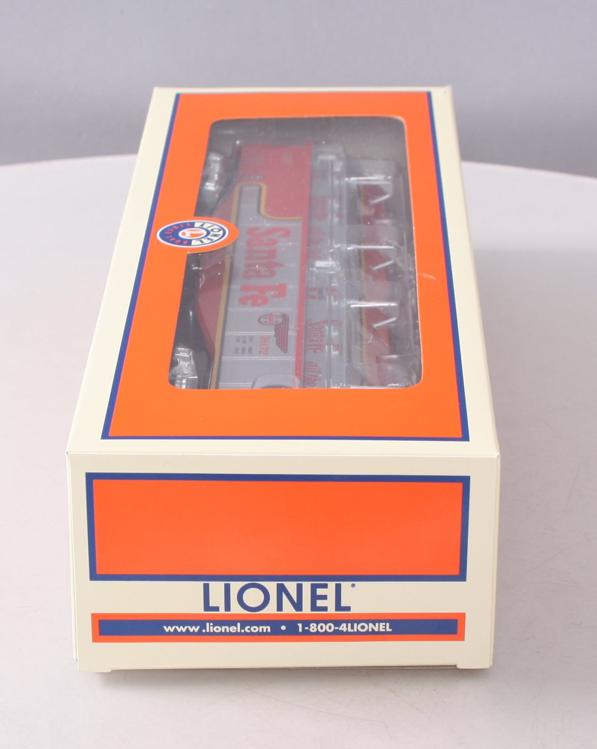 Lionel 6-83874 O Gauge Santa Fe Gondola w/ Coil Cover #38172 LN/Box