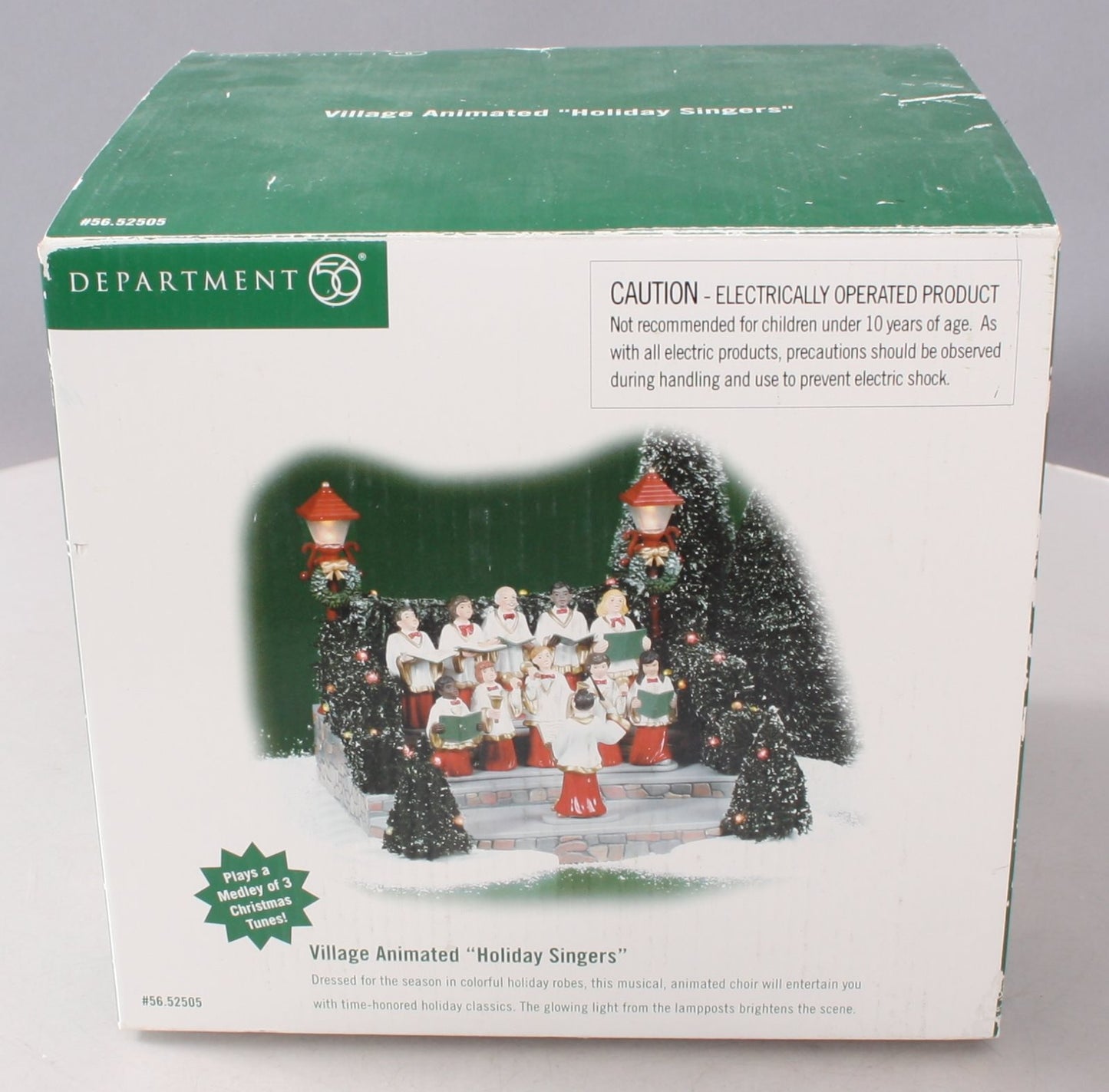 Dept 56 56.52505 Village Animated "Holiday Singers" LN/Box