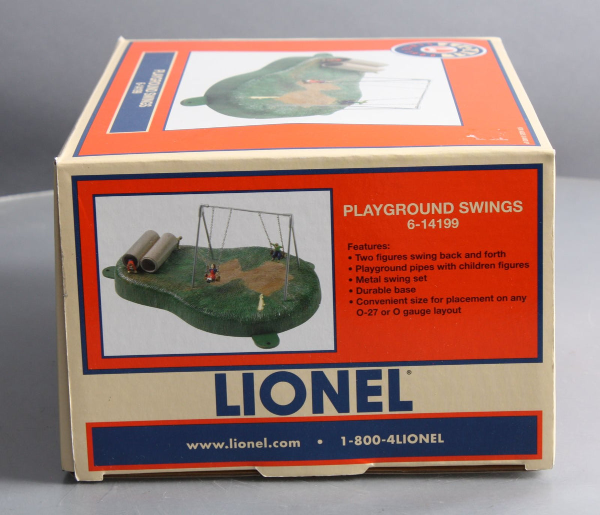 Lionel 6-14199 O Gauge Playground Swings LN/Box