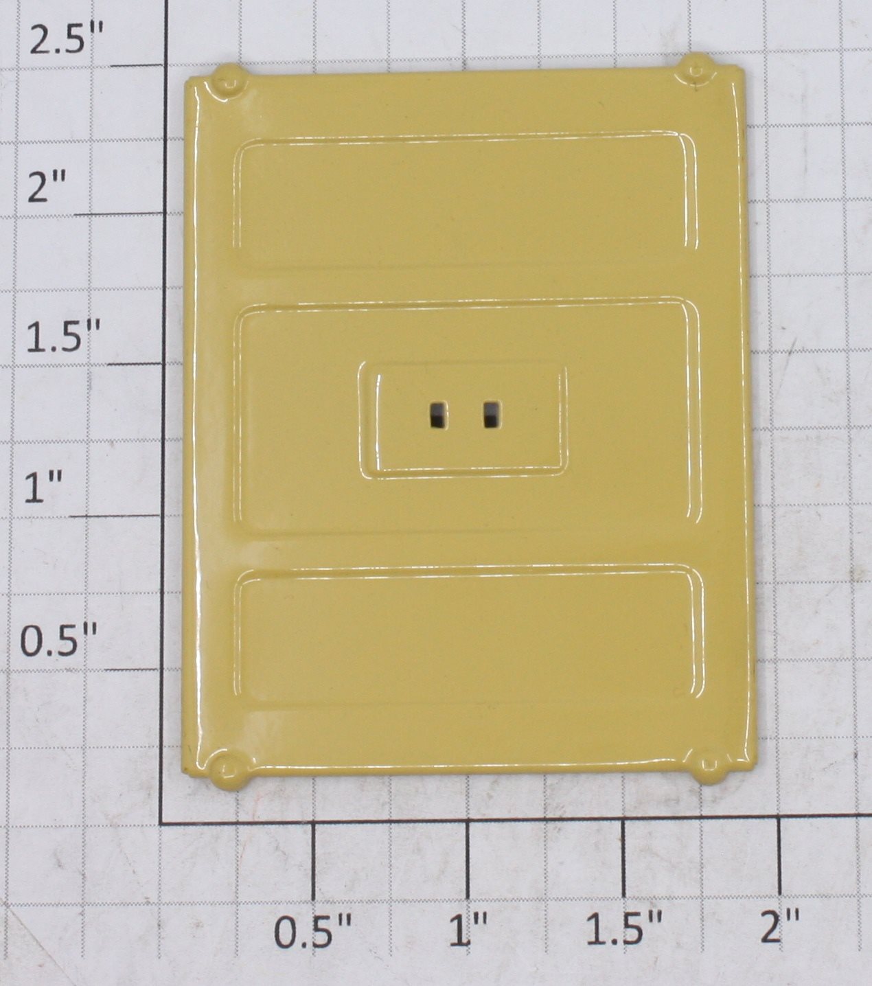 Lionel 214-12 Pale Yellow Large Right Box Car Door w/o Handle