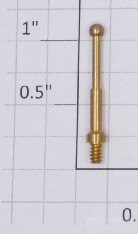 Lionel 408-27 Brass O & Standard Flag Post