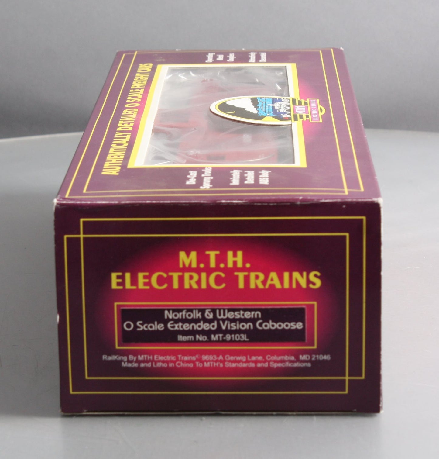 MTH 20-9103 O Norfolk and Western Extended Vision Caboose #562624 LN/Box