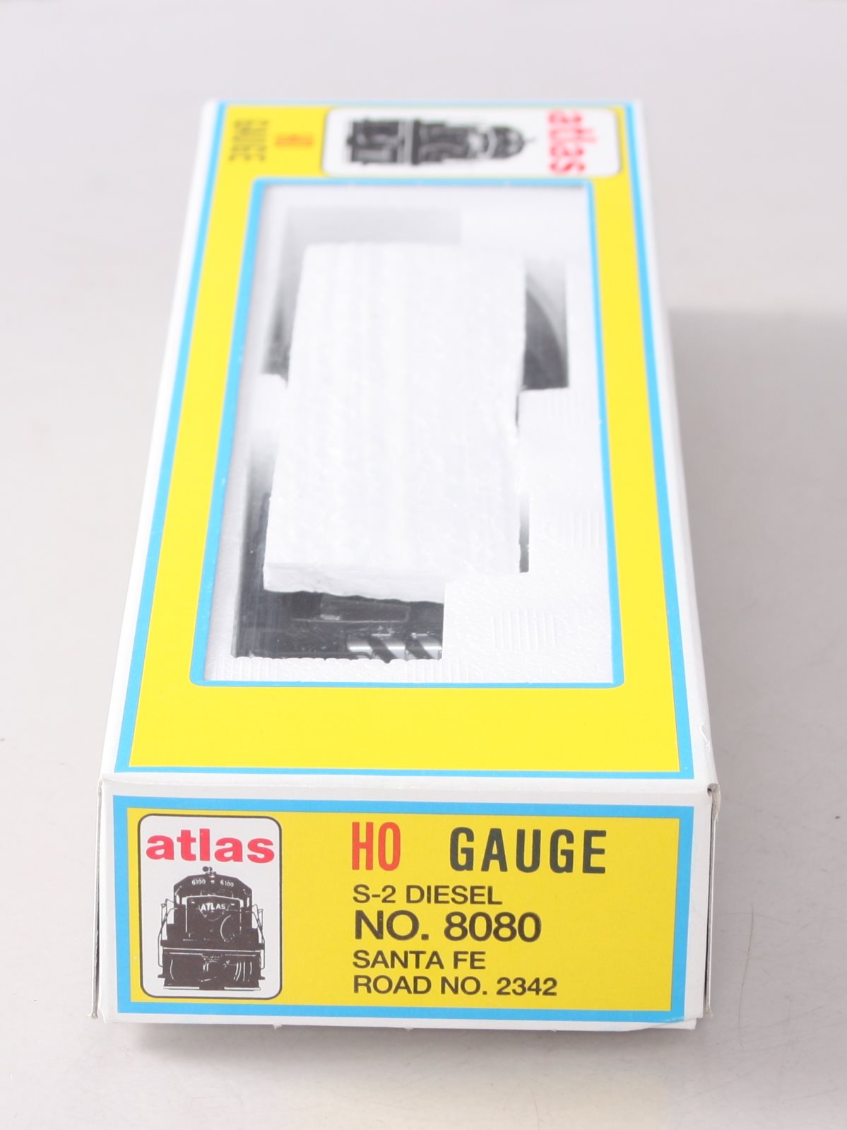 Atlas 8080 HO Scale ATSF S-2 Diesel Locomotive #2342 LN/Box