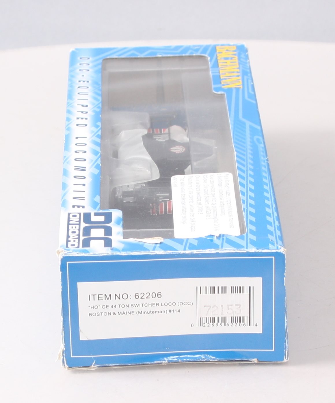 Bachmann 62206 HO Scale B&M 44 Tonner Diesel Locomotive #114 w/DCC LN/Box